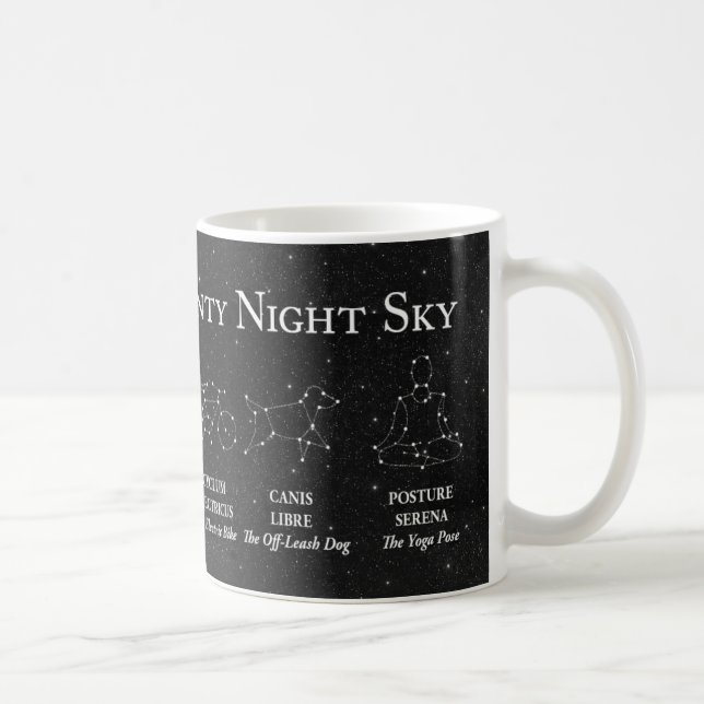 Caneca De Café Marin Night Sky Mug (Direita)