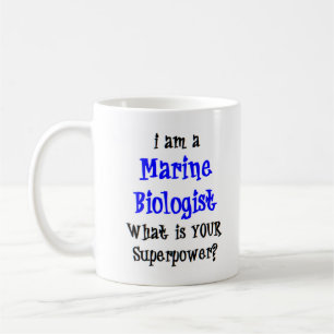 Caneca De Café marinha bióloga