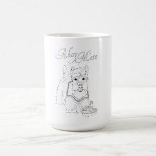 Caneca De Café Marinheiro Cachorro Scottie