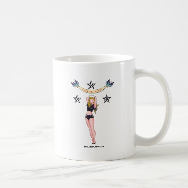 Caneca De Café Marinheiro-Cherie (Direita)