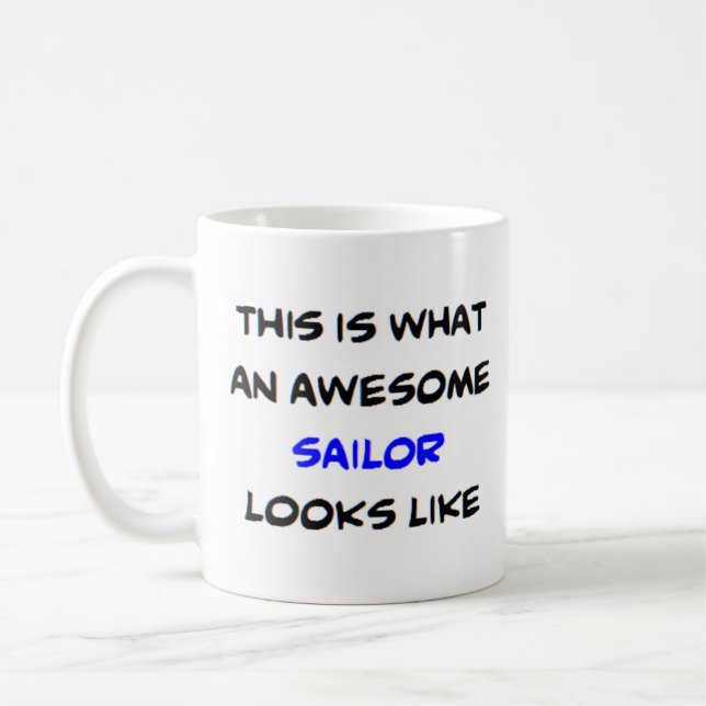 Caneca De Café marinheiro, incrível (Esquerda)