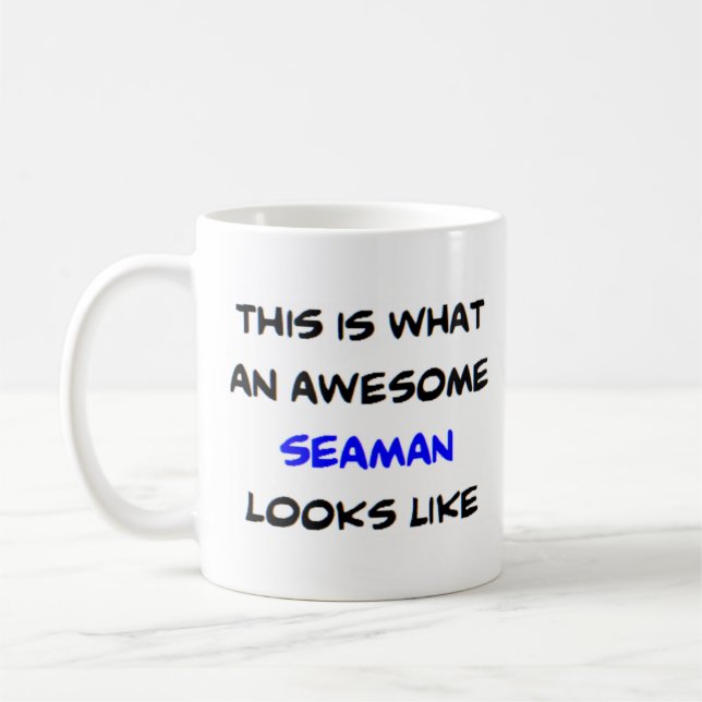 Caneca De Café marinheiro incrível (Esquerda)