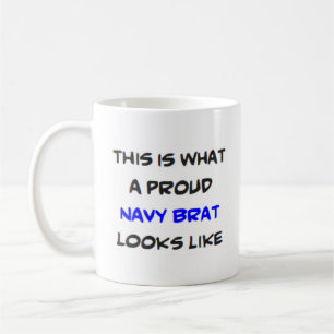 Caneca De Café marinho brat orgulhoso