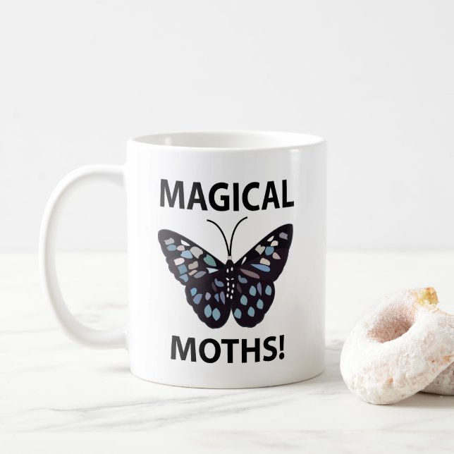 Caneca De Café Mariposa Mota Mariposas Mágicas (Com Donut)
