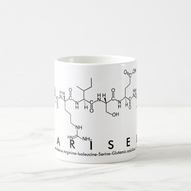 Caneca De Café Marisela peptide name mug (Centro)