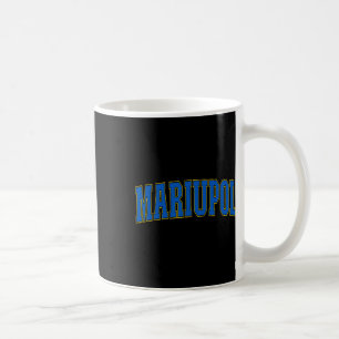 Caneca De Café Mariupol Ucrânia Amantes Patriótico Orgulhoso Ucra
