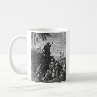 Caneca De Café  Mark 1A John the Baptist Preaches in the Wilderne