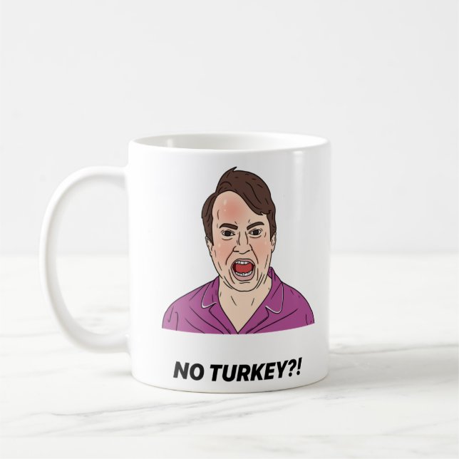 Caneca De Café Mark Corrigan NO TURKEY! (Esquerda)