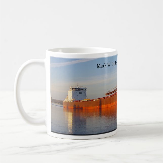 Caneca De Café Mark W. Barker (Esquerda)