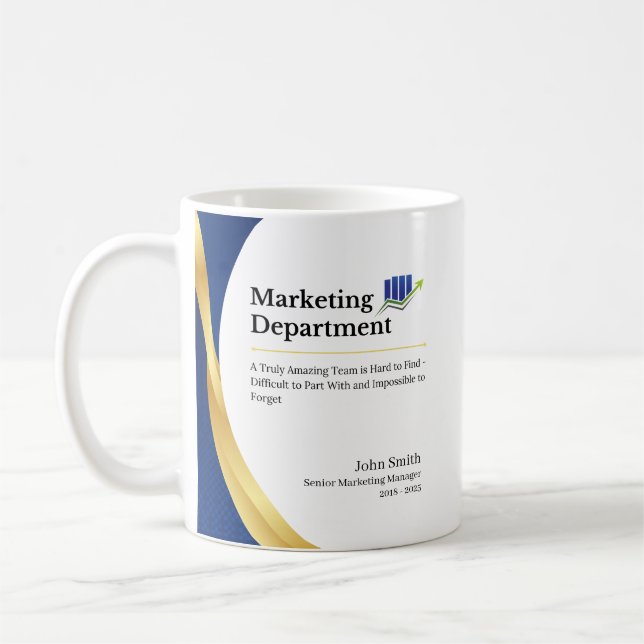 Caneca De Café Marketing Personalizado Coffee Mug (Esquerda)