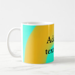 Caneca De Café Mármore de derramamento de acrílico simples adicio