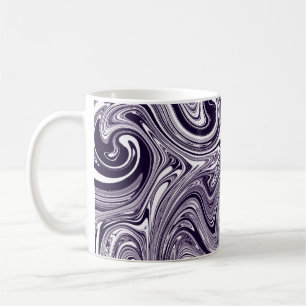 Caneca De Café Mármore Roxo