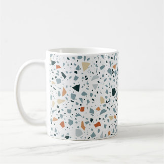 Caneca De Café Mármore sem costura, de bolso, do Terrazzo