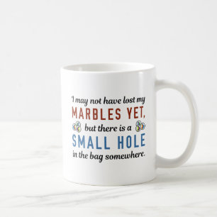 Caneca De Café Mármores de Buraco Pequeno