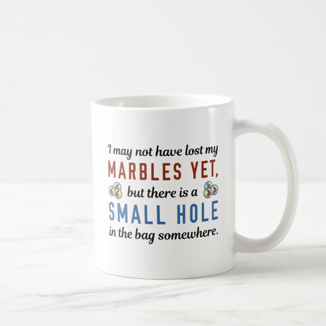 Caneca De Café Mármores de Buraco Pequeno (Direita)