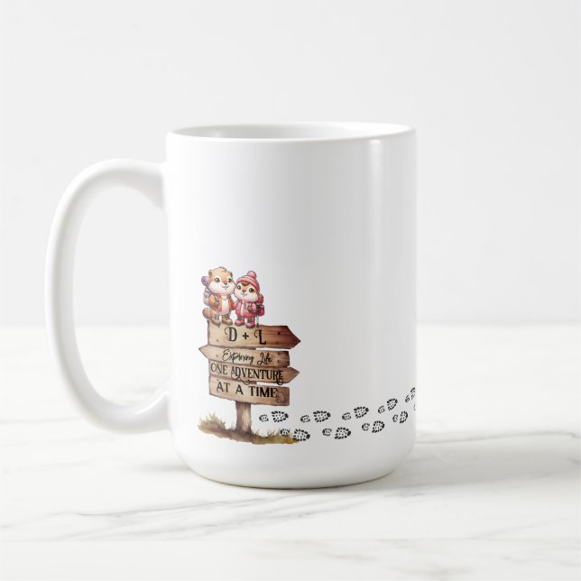 Caneca De Café Marmot Cócio à Porta-Voz do Casal (Esquerda)