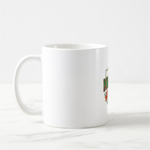 Caneca De Café Marrocos Futebol 2026 Futebol Negrito País Tipogra