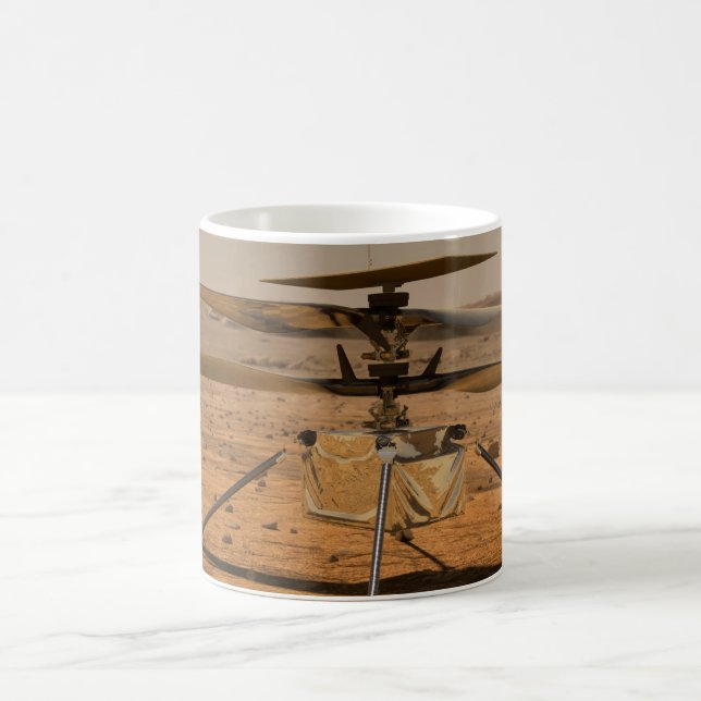 Caneca De Café Mars Ingenuity Helicopter (Centro)