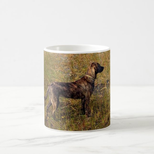 Caneca de Café Marsh com Cachorro Plott Hound de C (Centro)