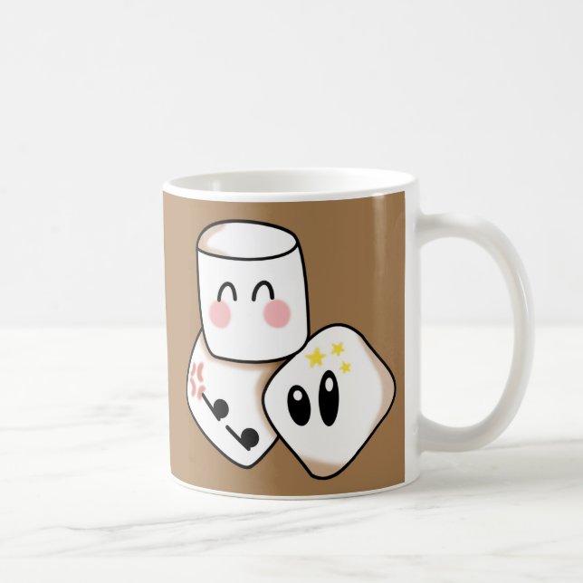 Caneca De Café Marshmallows (Direita)