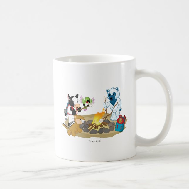 Caneca De Café Marshmallows da fogueira de Webkinz | (Direita)