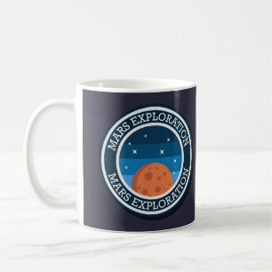 Caneca De Café Marte / Exploração Espacial
