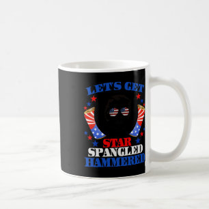 Caneca De Café Martelado Estrelado Engraçado Donald Trump 4 De Ju