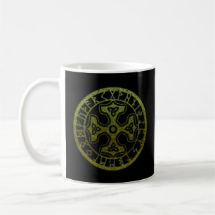 Caneca De Café Martelo de Thor Viking com Triquetra