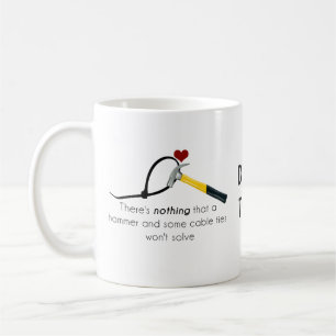 Caneca De Café Martelo e zap-strap