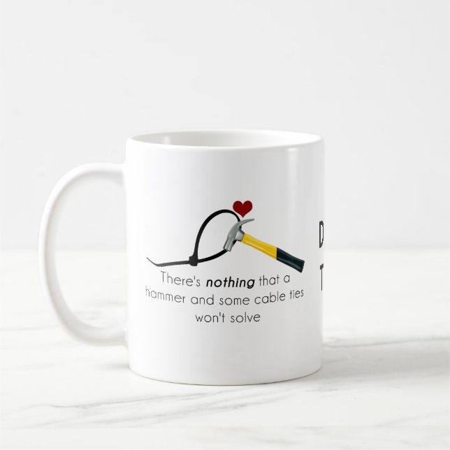 Caneca De Café Martelo e zap-strap (Esquerda)