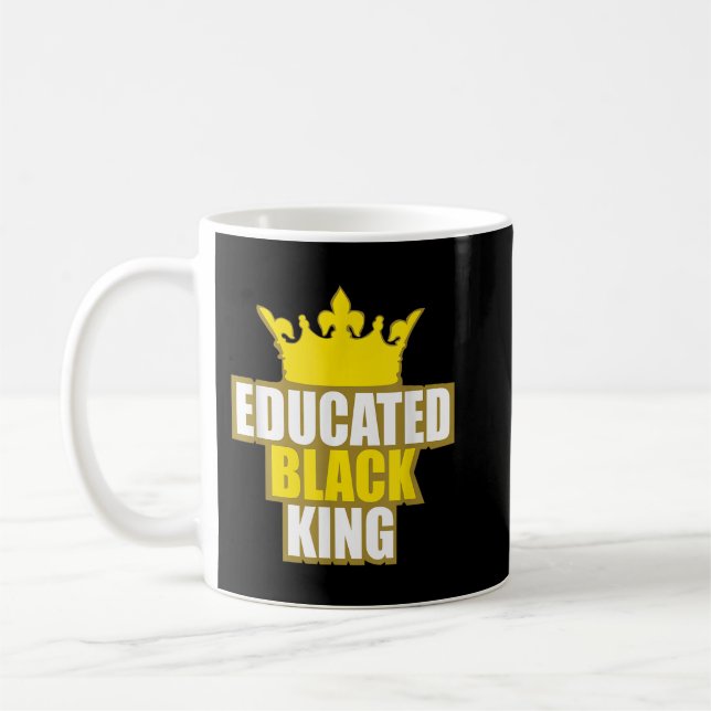 Caneca De Café Martin Luther King Jr. Dia Educado Rei Negro Shi (Esquerda)