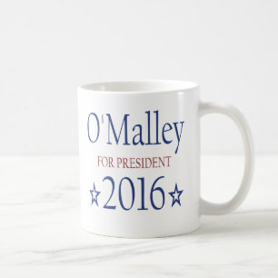 Caneca De Café Martin O'Malley para o presidente 2016