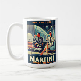 Caneca De Café Martini Space Posteres de viagens New, Nova York