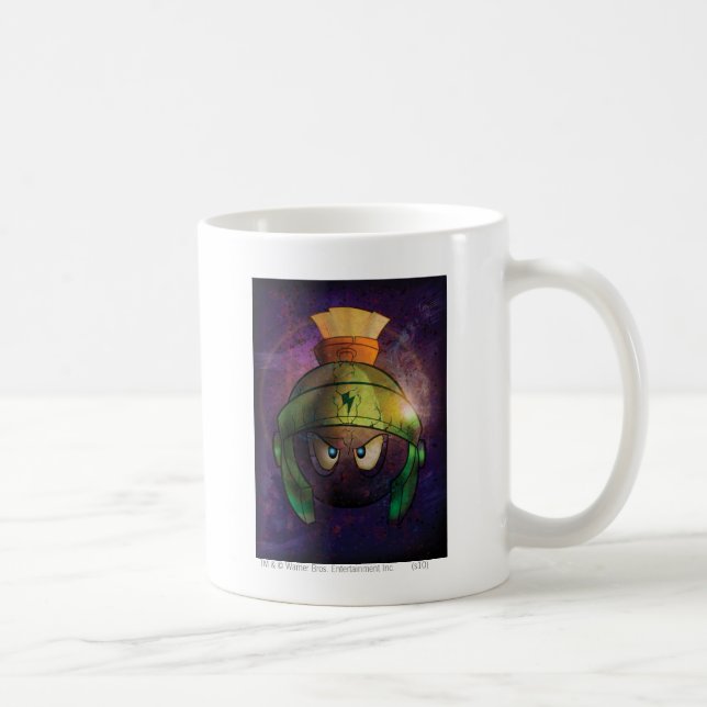 Caneca De Café MARVIN, A Batalha MARTIAN™ Fortalecida (Direita)