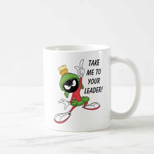 Caneca De Café MARVIN, A Proclamação MARTIAN™ (Direita)
