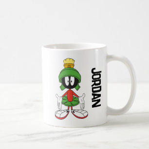 Caneca De Café MARVIN, MARTIAN™ Arms Open   Adicione seu nome