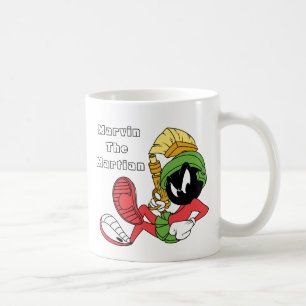 Caneca De Café MARVIN, MARTIAN™ REFINANDO COM Laser