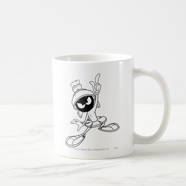 Caneca De Café MARVIN, O Grande Discurso MARTIAN™ (Direita)