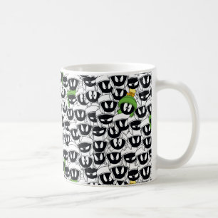 Caneca De Café MARVIN, O padrão de Pop de cor da arte de linha M