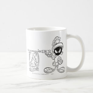 Caneca De Café MARVIN, Pop de Árvore de Natal MARTIAN™