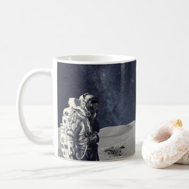 Caneca De Café Mary Ann Liebert SPACE Mug (Com Donut)