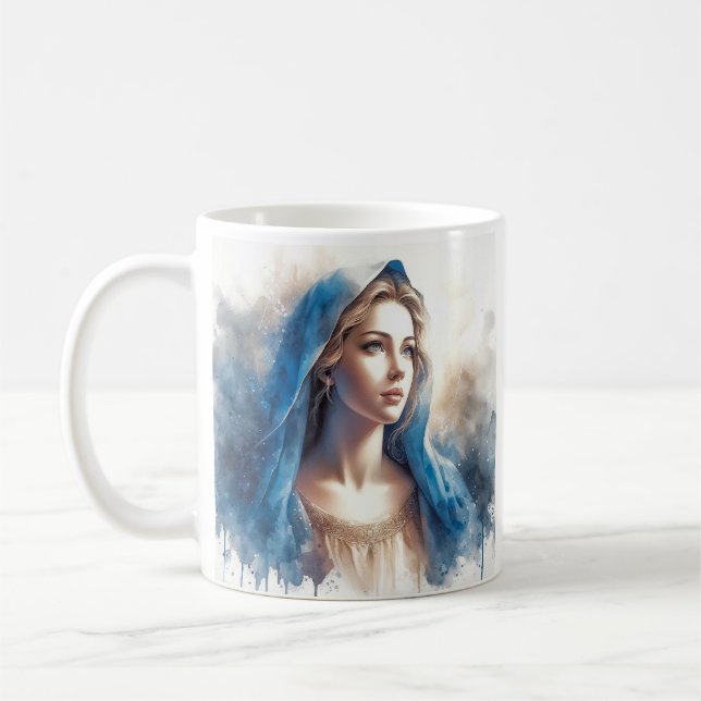 Caneca De Café Mary Virgin Jesus (Esquerda)