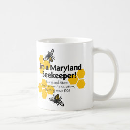 Caneca De Café Maryland State Beekeeper Association Mug