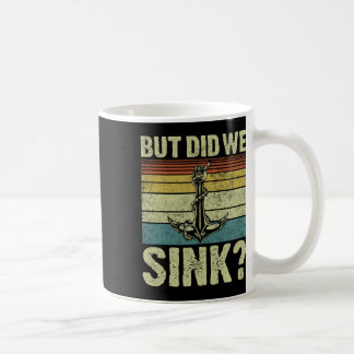 Caneca De Café Mas Afundamos o Capitão do Pontão Pontão Engraçado