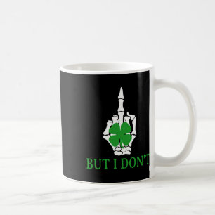 Caneca De Café Mas eu não faço Casais de Dia de São Patrício corr