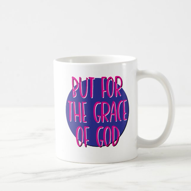 Caneca De Café Mas Pela Graça De Deus Slogan Mug (Direita)