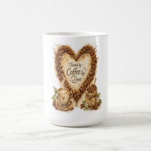 Caneca De Café Mas Primeiro, Café Cozy Vintage