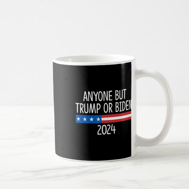 Caneca De Café Mas Trump Ou Biden 2024 - (Direita)