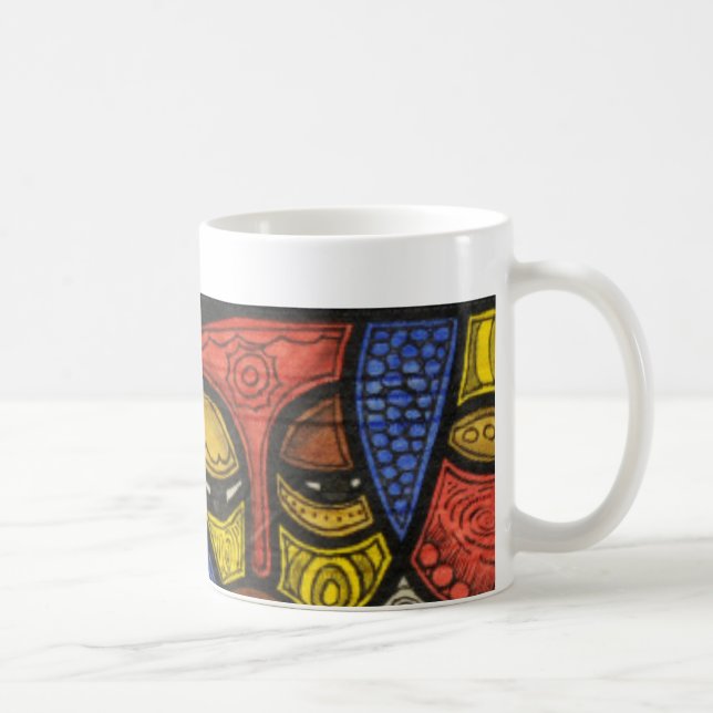 Caneca De Café Máscara 2 (Direita)