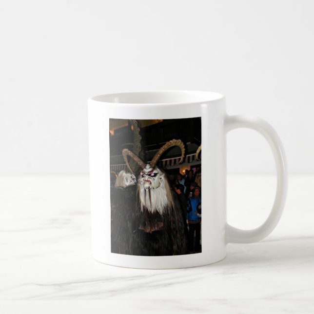 Caneca De Café Máscara de Diabo Japonês Cornudo (Direita)